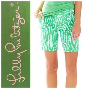 NWT Lilly Pulitzer chipper shorts size 0